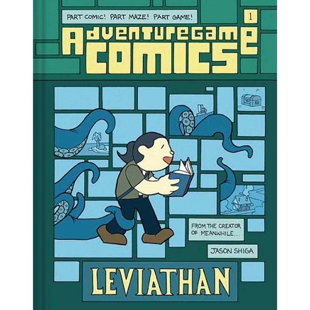 Adventuregame Comics: Leviathan(精裝)/Jason Shiga【禮筑外文書店】