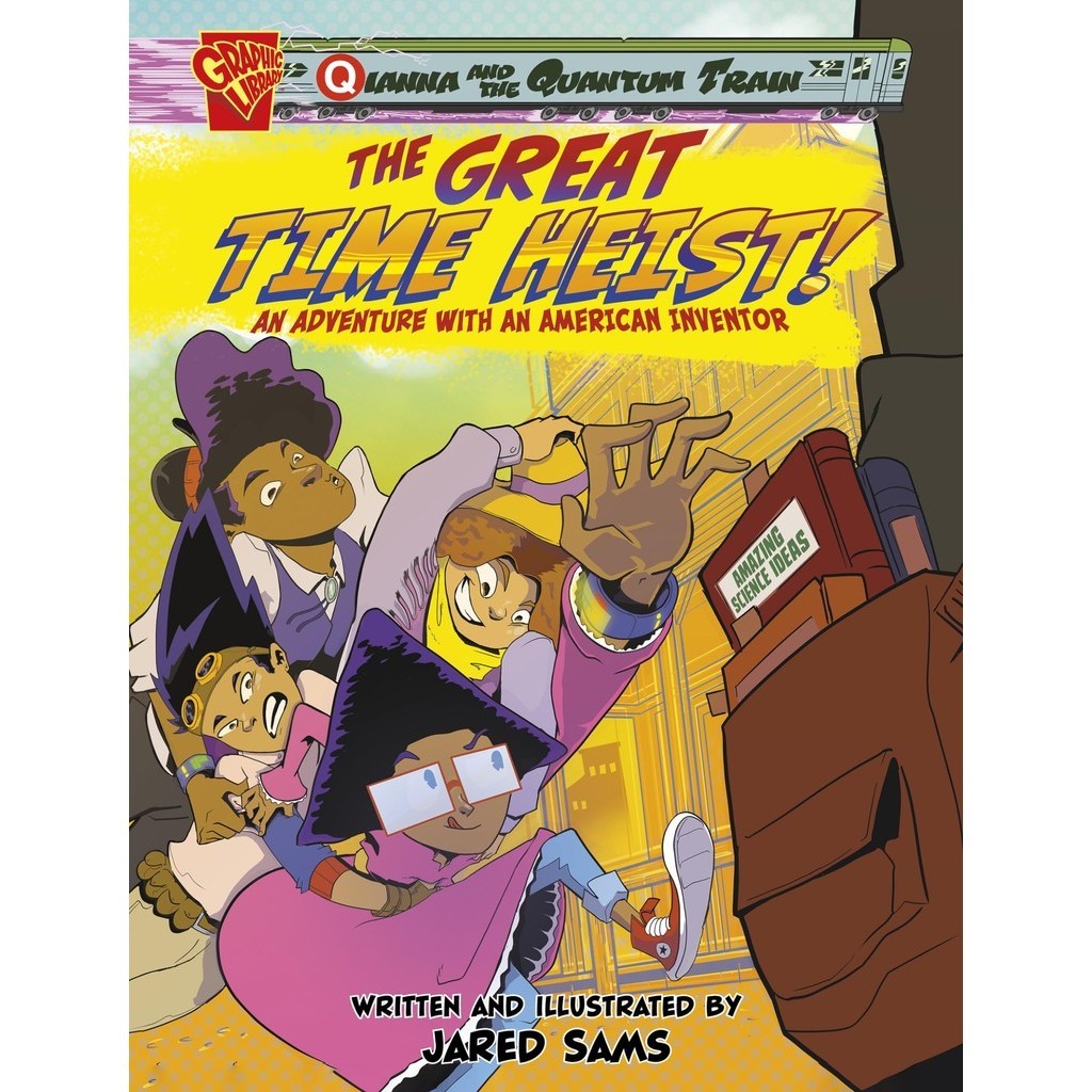 The Great Time Heist!: An Adventure with an American Inventor/Jared Sams【禮筑外文書店】