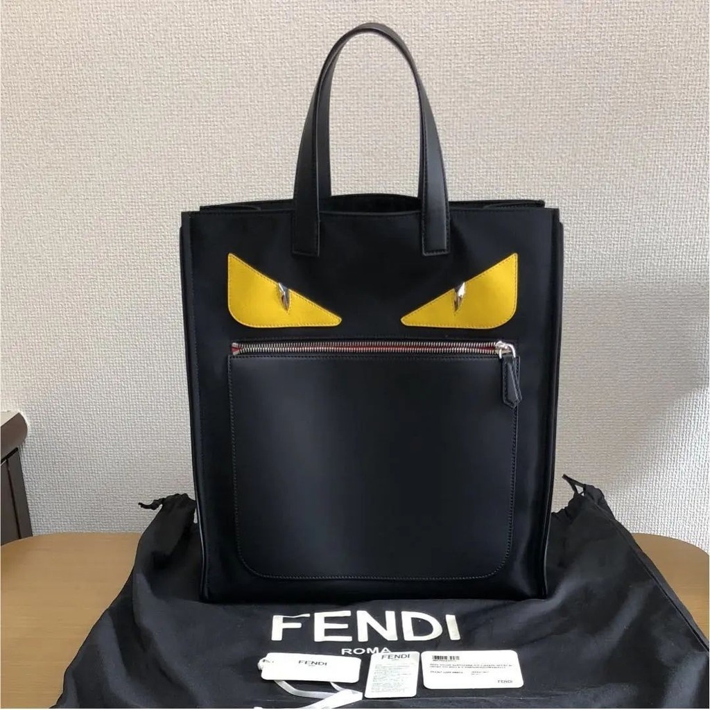 FENDI 芬迪 托特包 Monster 怪獸造型 mercari 日本直送 二手