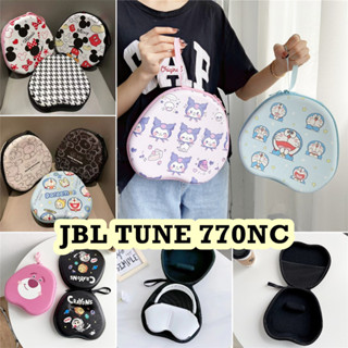【現貨】適用於 Jbl TUNE 770NC 耳機套簡約卡通耳墊收納包外殼盒