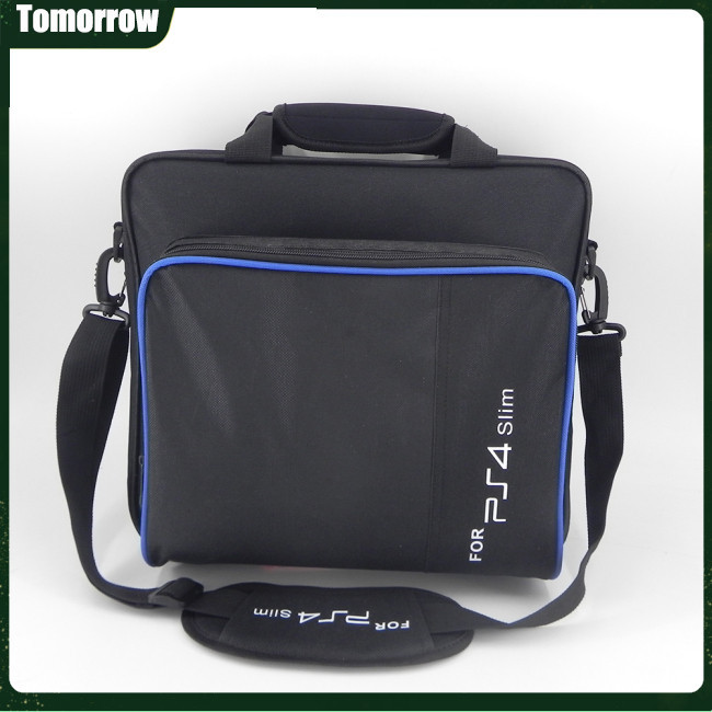 Tol 旅行控制台收納袋手提箱兼容 Ps4 Pro 遊戲機配件保護背包