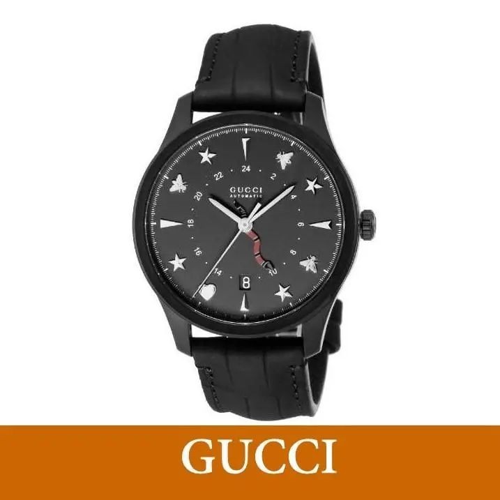 近全新 GUCCI 古馳 手錶 G-TIMELESS 黑色 mercari 日本直送 二手