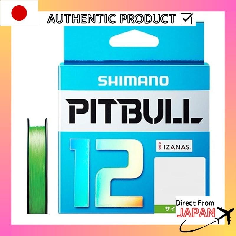島野(SHIMANO) PE線 Pitbull 12股編 200m 1.5號 Sight Lime 36.2lb PL-