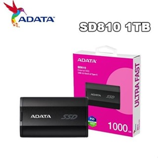ADATA威剛 SSD SD810 1TB 外接式固態硬碟SSD(黑)原價2999(省400)