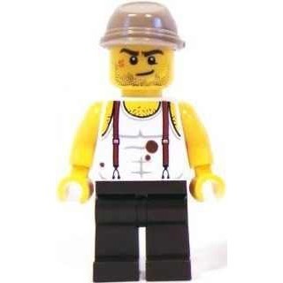 LEGO 樂高 埃及探險系列 人仔 pha006 Mac McCloud 出自7327