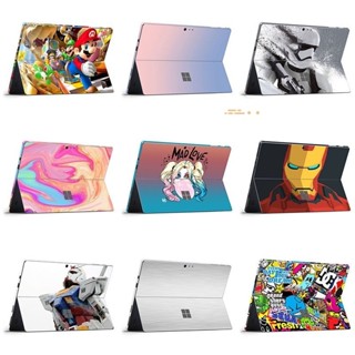 維斯 surface pro 7 微軟平板surface7背貼側帖pro6貼紙pro7 rt1 pro3 go貼膜背膜訂