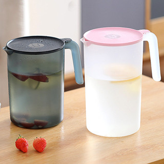 家用塑膠冷水壺開水壺涼水壺大容量冰箱冷水壺果汁花茶壺