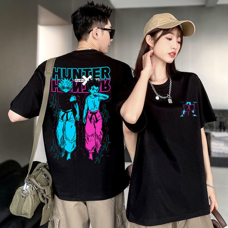 全職獵人聯名T恤Hunter x Hunter周邊小杰奇犽短袖幻影旅團痛衣服