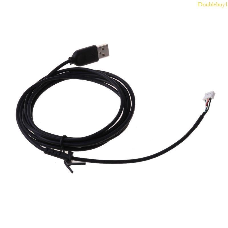 Dou USB 軟鼠標電纜線替換線適用於 G402 Hyperion Fury 鼠標