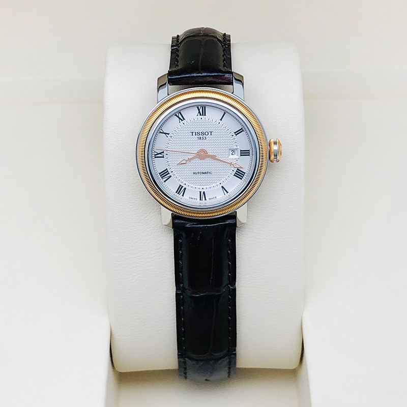 手錶經典女生全套皮帶 系列18K金女表機械