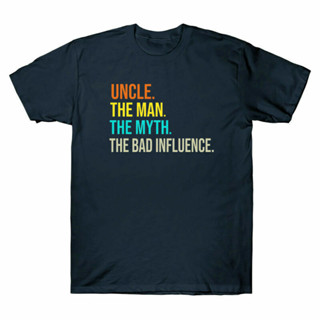 男士 The Uncle Bad Man Influence Cotton The T Myth Funcle 襯衫叔叔