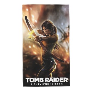 Tomb Raider Lara Croft 速乾親膚毛巾超細纖維柔軟毛巾