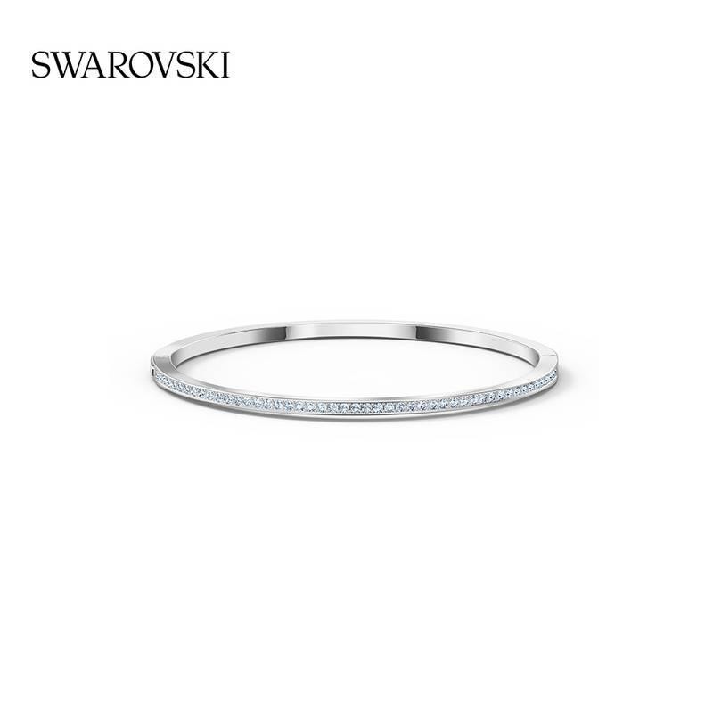 【現貨下殺價】Swarovski 施華洛世奇 Rare 璀璨環繞 簡約線條 女手鐲手飾首飾禮物