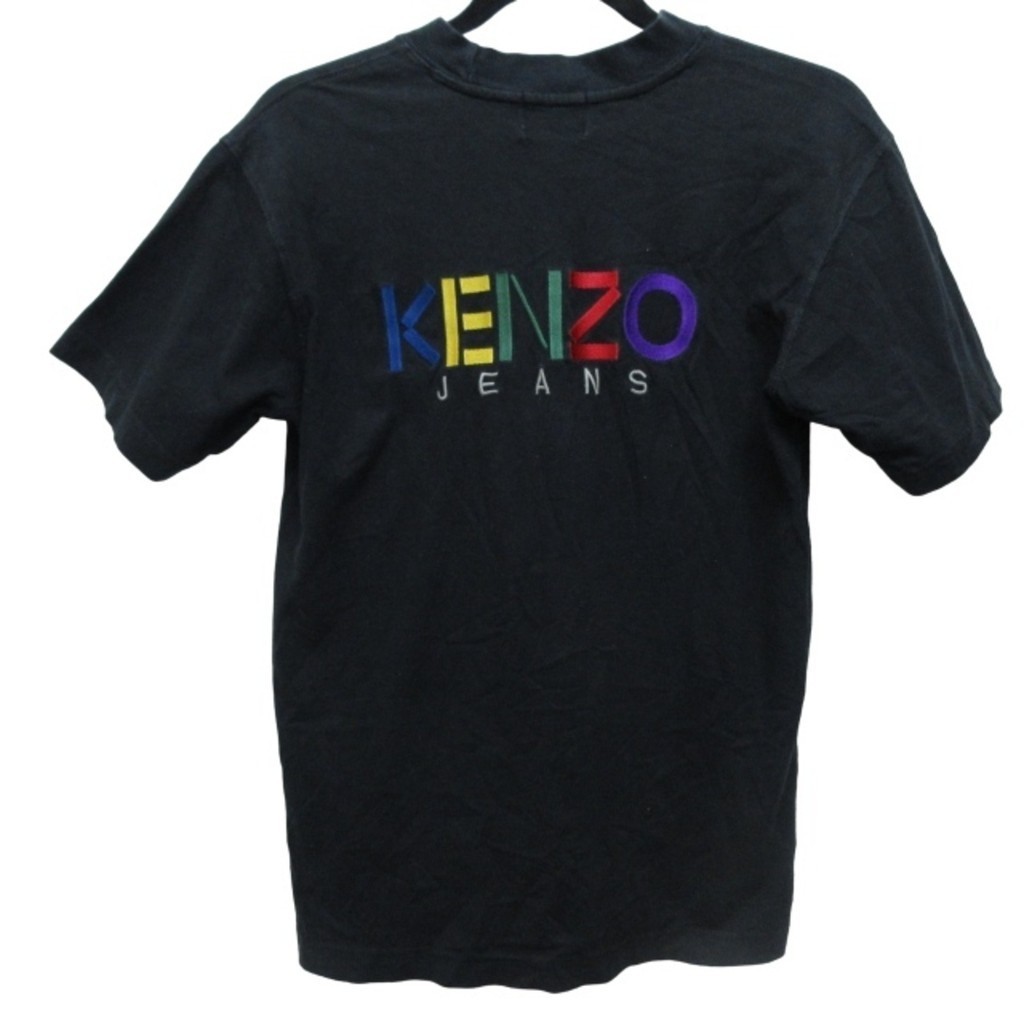 Kenzo O針織上衣 T恤 襯衫黑色 日本直送 二手