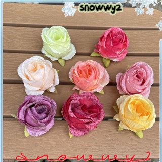 SNOWWY2玫瑰花髮夾,粉色復古髮飾,珍珠優雅仿真花紅色髮夾