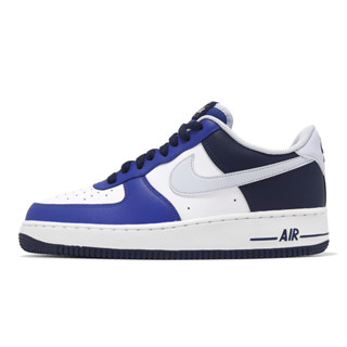 Nike 休閒鞋 Air Force 1 07 LV8 男鞋 白 藍 深藍 AF1 [ACS] FQ8825-100