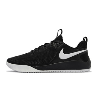 Nike 排球鞋 Air Zoom Hyperace 2 黑 白 低筒 氣墊 男鞋 【ACS】 AR5281-001