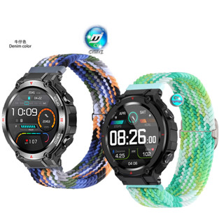 適用於 K37 GPS 智能手錶錶帶尼龍錶帶腕帶 K37 智能手錶錶帶