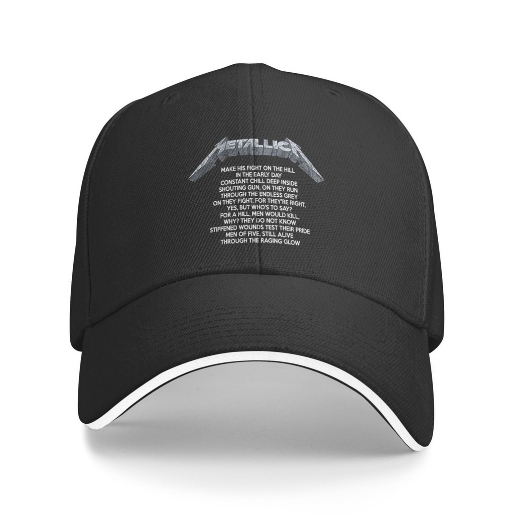 Metallica 黑色專輯 (1) 透氣棒球帽
