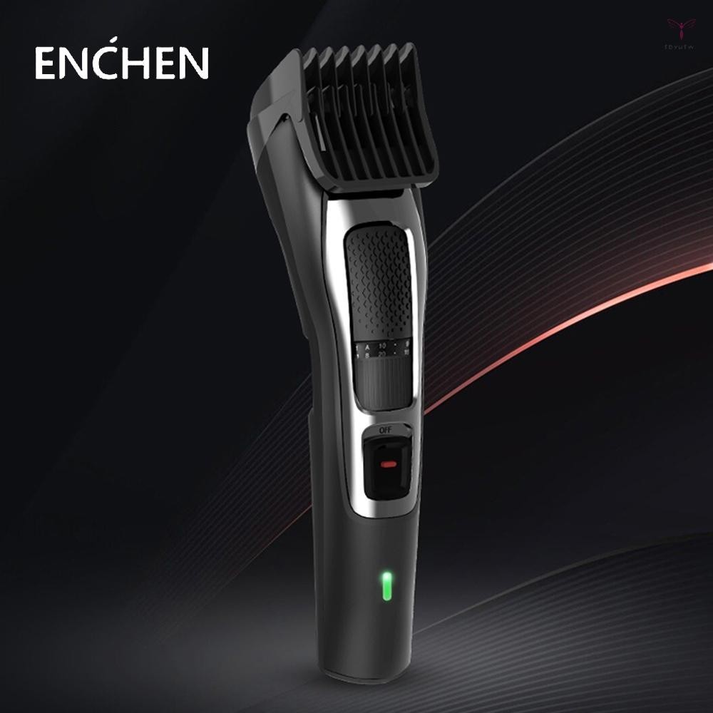 Enchen Sharp3S 理髮器 USB 快速充電電動切割機低噪音理髮器兒童男士成人剃須刀