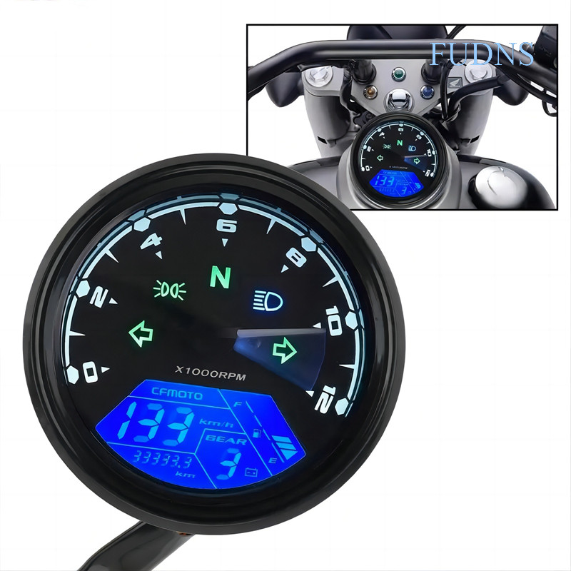 【FDX】 機車儀表 狒狒液晶儀表 機車里程錶轉速錶 計速表LCD油表