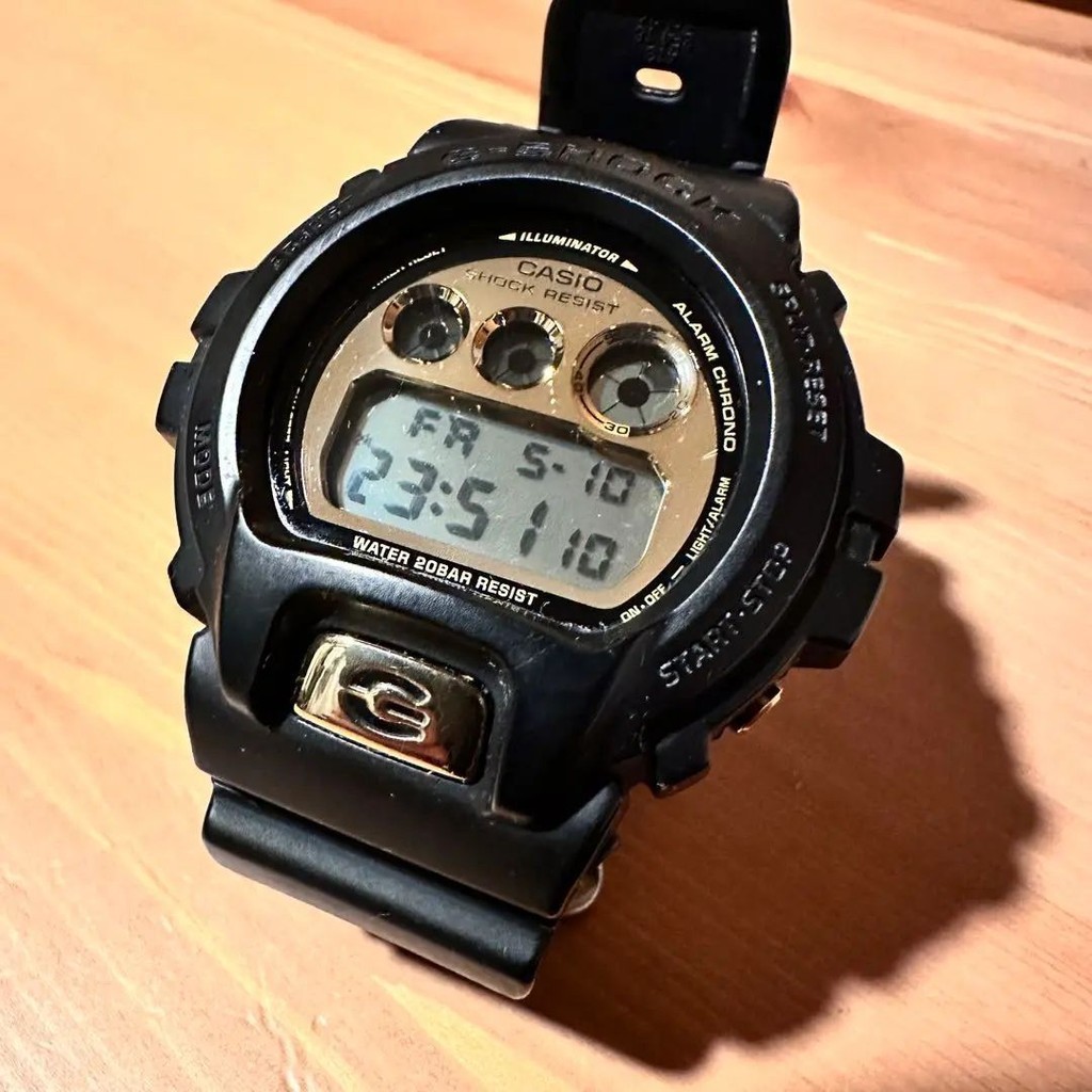 CASIO 手錶 G-SHOCK 金 黑色 設計概念 日本直送 二手