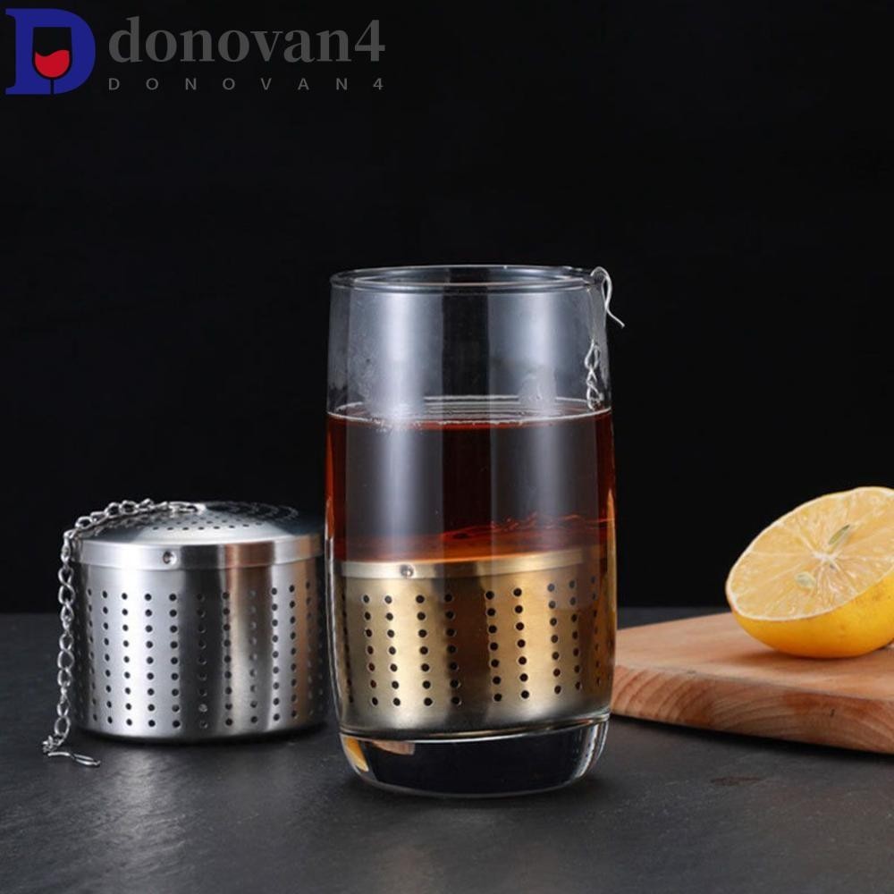 DONOVAN茶桶多功能304不銹鋼創意銀色的帶著鎖鏈易清洗茶壺