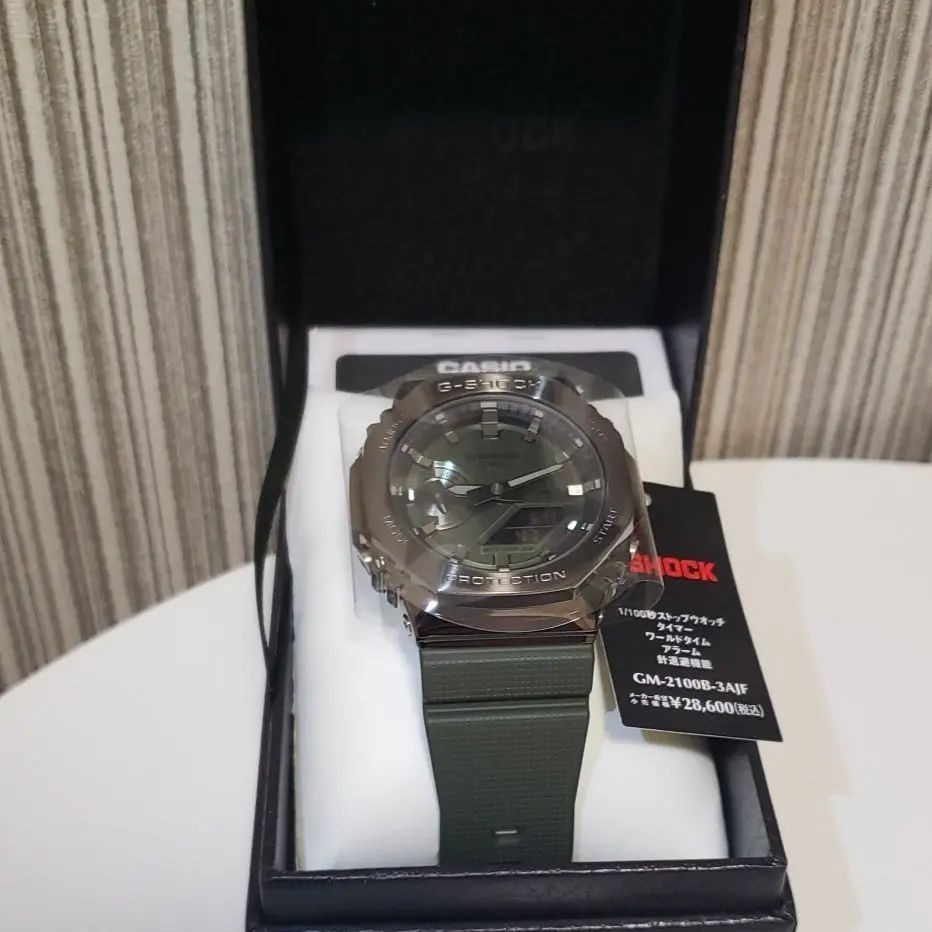 近全新 CASIO 手錶 GA-2100 GM-2100B G-SHOCK mercari 日本直送 二手