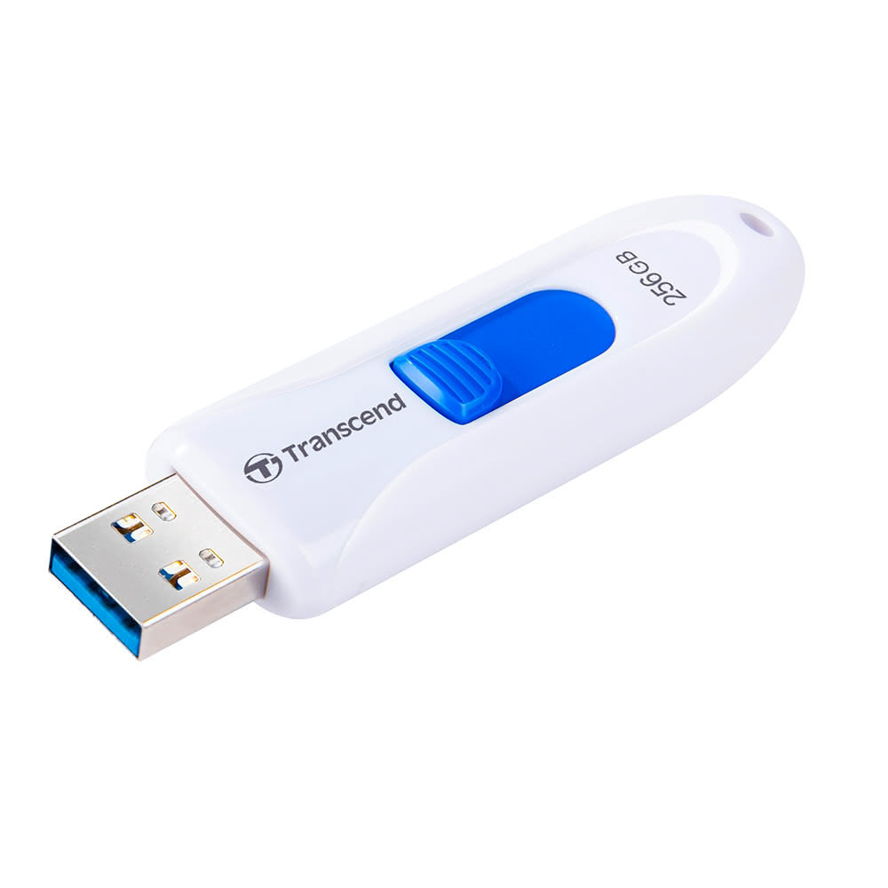 【Transcend 創見】JetFlash790 USB3.1 256GB 隨身碟 典雅白