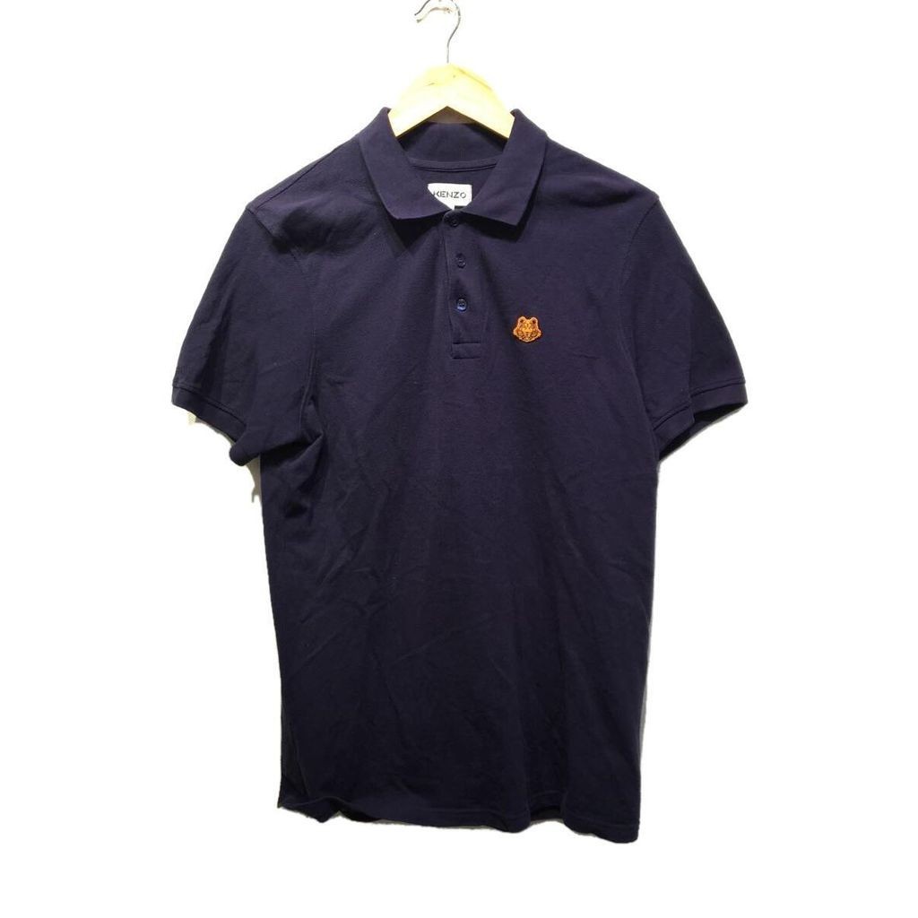 Polo Kenzo Co OTTOpolo衫 襯衫棉 海軍藍 日本直送 二手