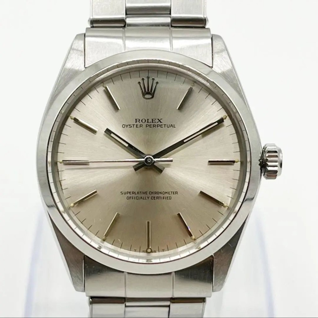 ROLEX 勞力士 手錶 Perpetual OYSTER 銀色 古董 mercari 日本直送 二手