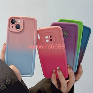 OPPO a53 4g a55 a57 2022 a78 5g 手機殼 漸變矽膠軟殼 加厚防摔全包保護套