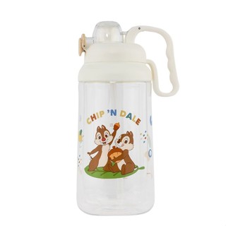 HOUSUXI迪士尼奇奇蒂蒂Tritan大容量彈蓋水瓶/ 2000ml eslite誠品