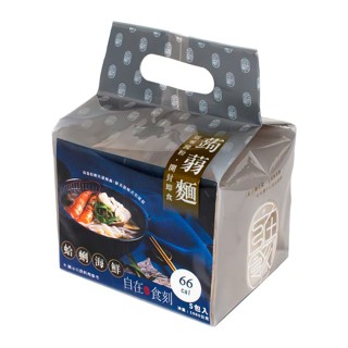 自在食刻蒟蒻湯麵/ 蛤蜊海鮮蒟蒻白麵/ 5入 eslite誠品