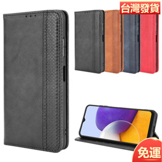 適用三星 Samsung A22 5G手機殼Galaxy A22 4G手機皮套磁吸翻蓋插卡保護殼