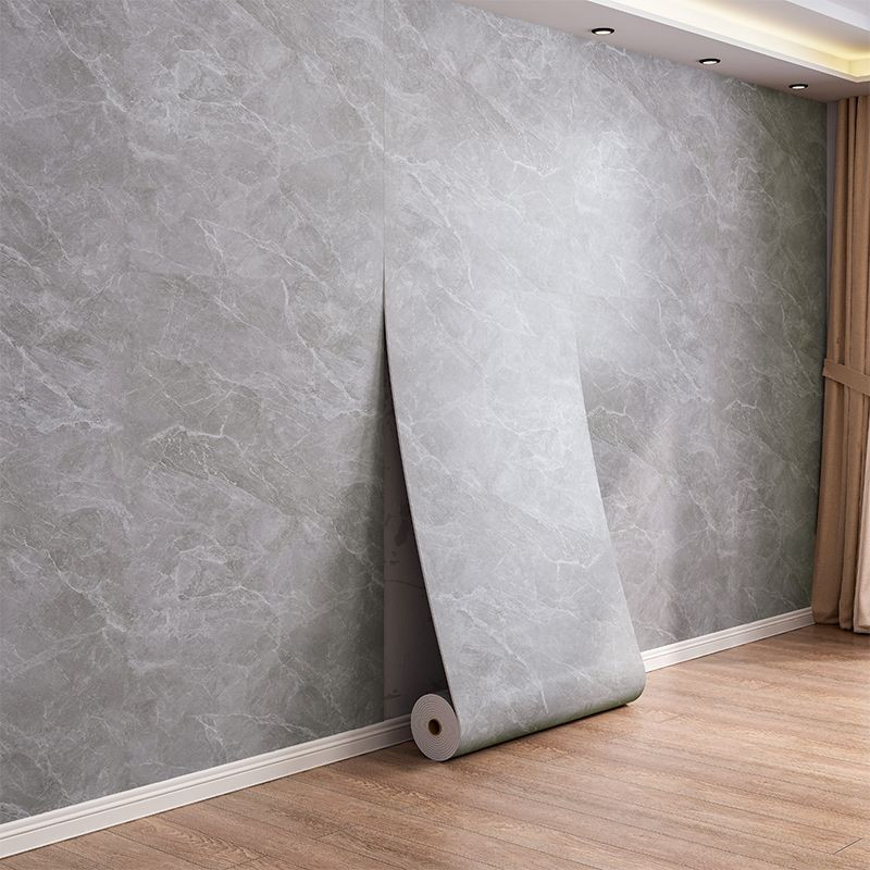 自粘牆貼pvc板 裝飾牆面鋁塑板 加厚大理石紋牆板 現代簡約仿瓷磚貼 NDRE