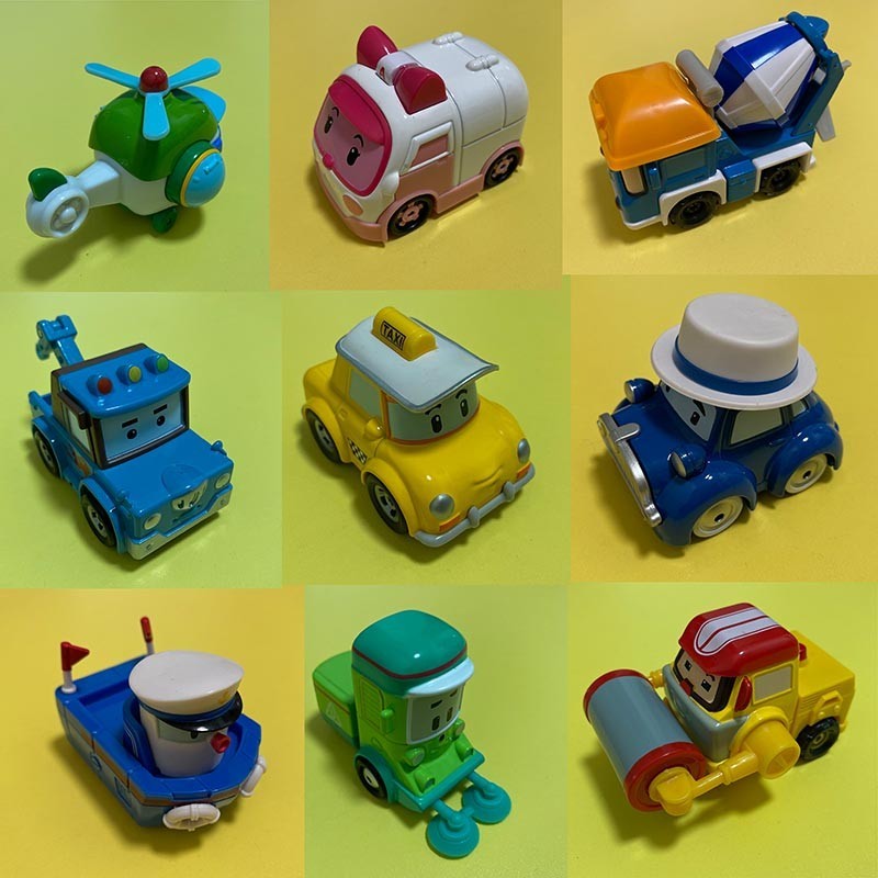 兒童玩具 Poli 合金車 警車 玩具車 波力 安巴 鄧普 男孩禮物