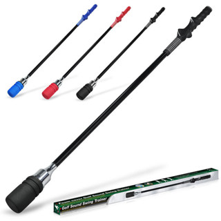 爆款高爾夫揮杆棒揮杆練習器Golf swing trainer泡沫罩發聲揮杆棒