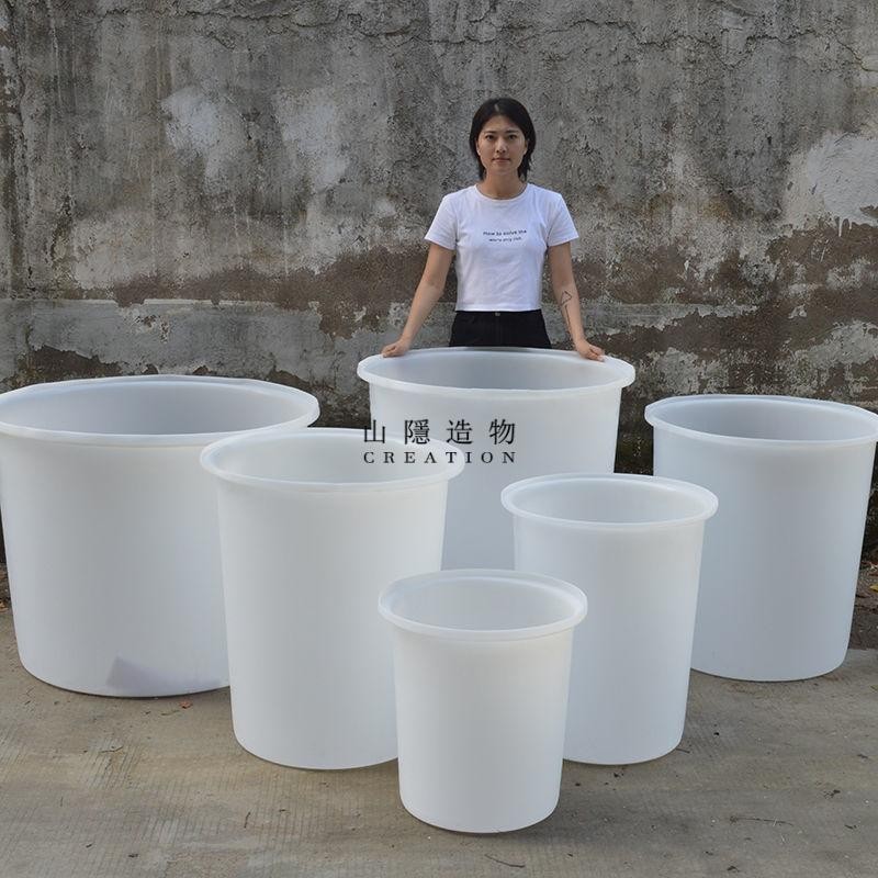加厚牛筋塑膠圓桶大號發酵桶釀酒桶洗澡大桶攪拌桶特厚家用儲水桶