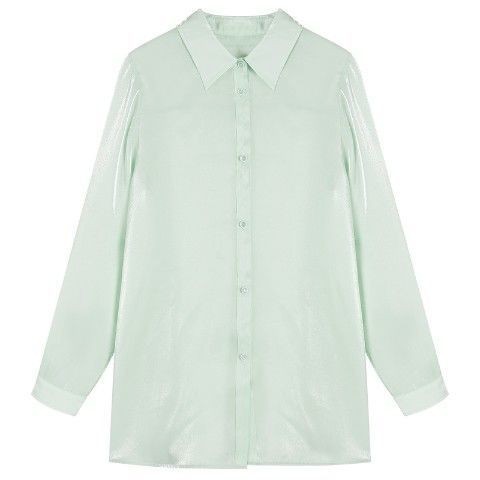 2YSX 人魚姬鑽石防晒襯衫女新款春夏季寬鬆洋氣長袖襯衫空調衫外套薄