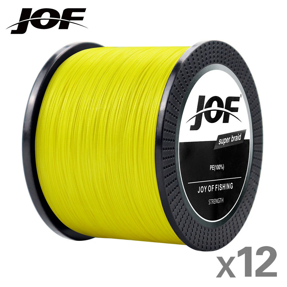 Jof 300M 12 股強力 PE 編織釣魚線複絲線編織