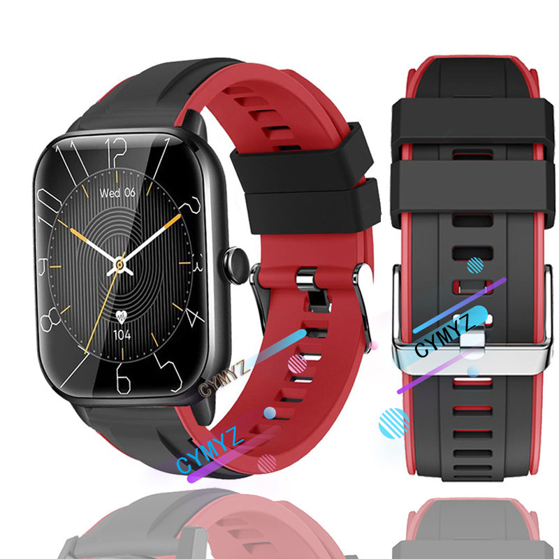 適用於 K12 通話手錶 錶帶 K12矽膠錶帶 K12 智慧手錶 錶帶 運動腕帶