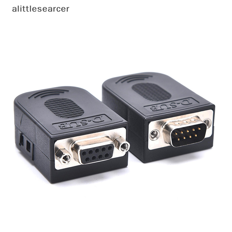 Alittlesearcer DB9 連接器 RS232 公母 9 針 RS485 分線端子 COM 連接器 EN