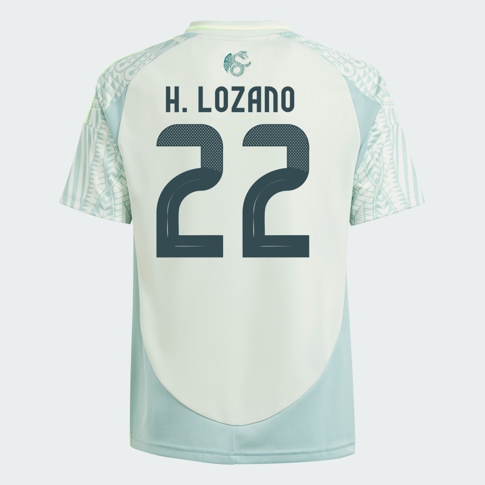 球迷發行墨西哥 2024 年客場球衣男式足球衫