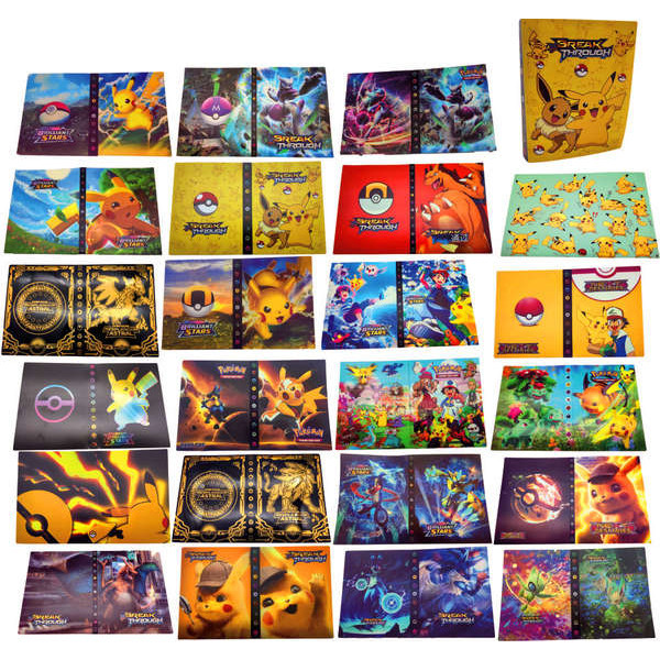 寶可夢卡匣超夢 卡冊 跨境熱銷卡冊收納卡冊收藏卡冊神奇寶貝寶可夢寵物小精靈遊戲卡冊