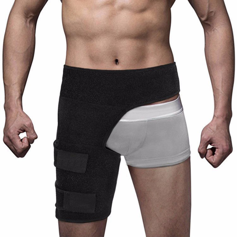 防肌肉拉傷護臀帶男女跑步健身舉重護大腿髖關節護髖戶外運動護具