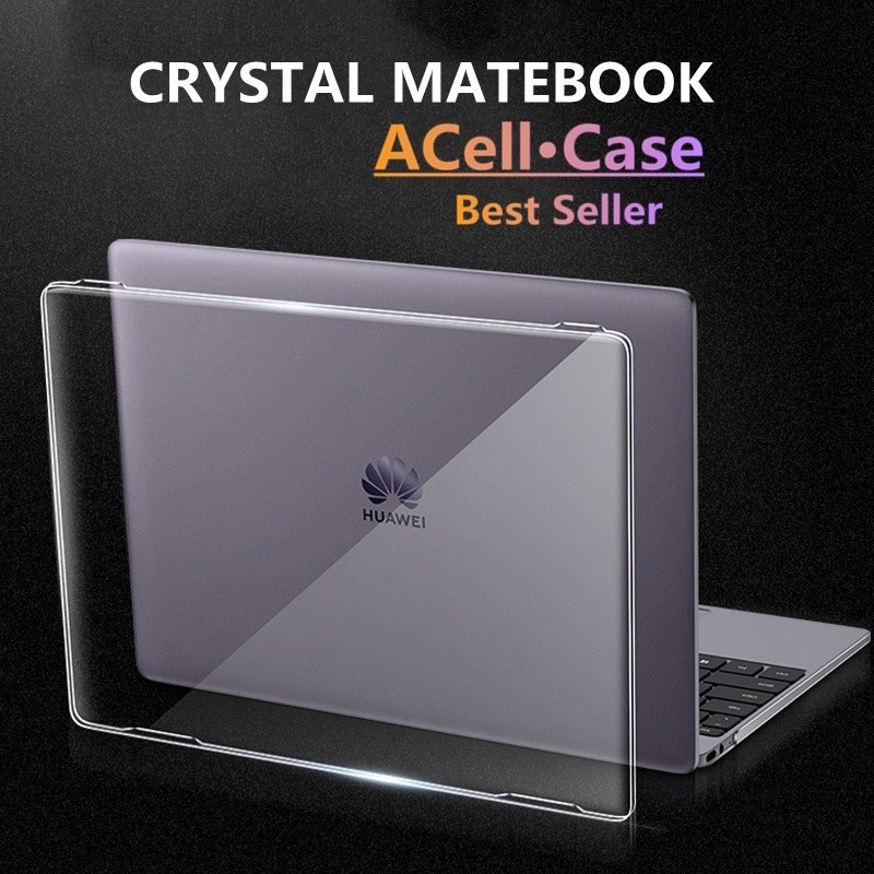 水晶華為 MateBook 13 14 英寸外殼 MateBook X Pro D14 D15 D16 Magicboo