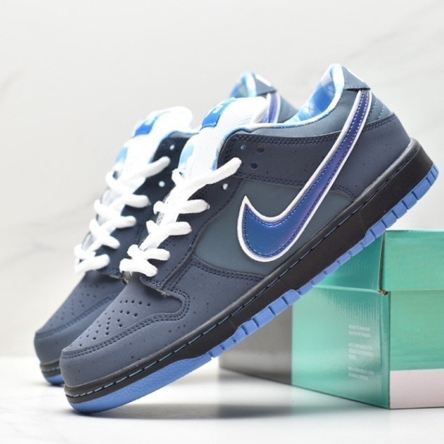 耐吉 Concepts x Nike Dunk low Pro SB 藍色龍蝦低幫休閒板鞋