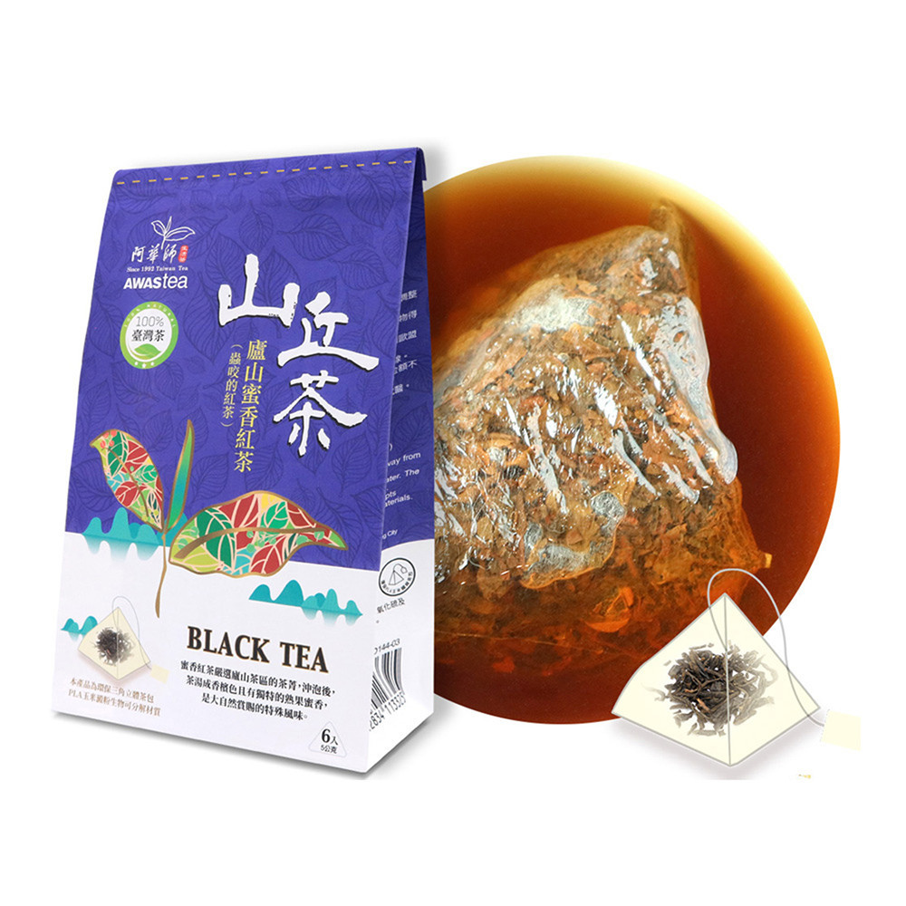 【阿華師 AWAStea】廬山蜜香紅茶 [5g*6入] /袋