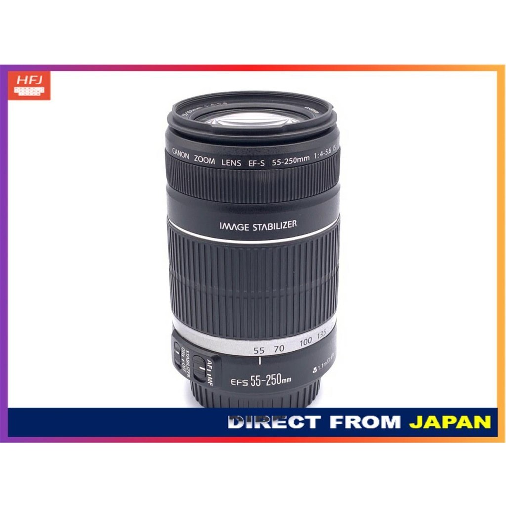 佳能 EF-S 55-250mm F4-5.6 IS &lt;二手：AB（良好）&gt;  / 請隨時與我們聯繫以獲取兼容性信息